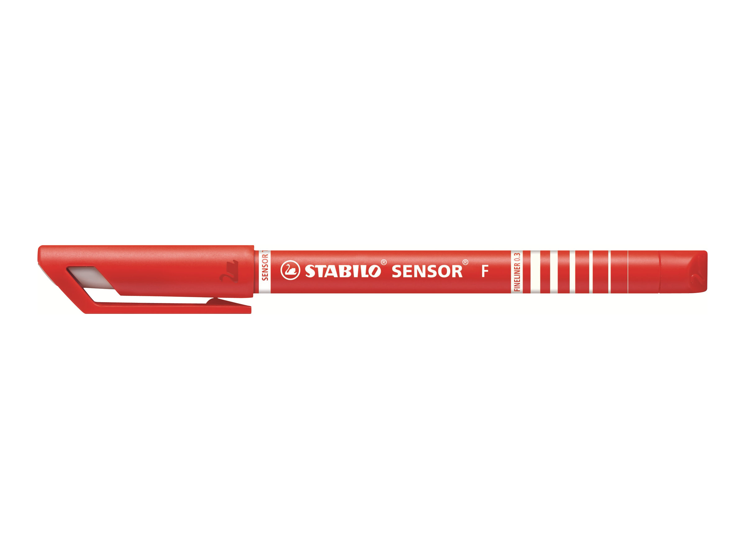 STABILO sensor 189 Fineliner rot 0,3 mm, 1 St.