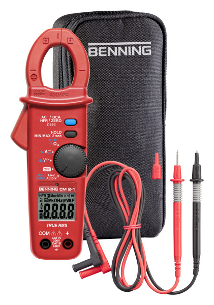 Benning CM 2-1 AC/DC Stromzange digital