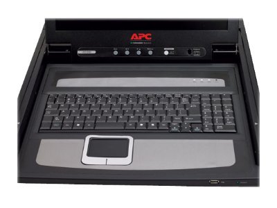APC 43.18 cm - 17 Z Rack LCD Console - US Tastatur - mit 8 Port Analog KVM Switch