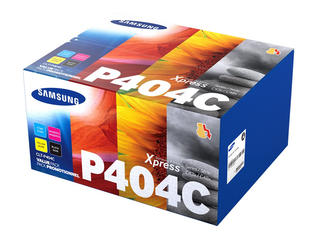 HP CLT-P404C (SU365A) schwarz, cyan, magenta, gelb Toner, 4er-Set