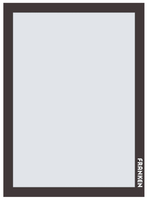 FRANKEN Magnetrahmen selbstklebend PRO schwarz A4, 2 St. FRANKEN Magnetrahmen selbstklebend PRO schwarz A4, 2 St.