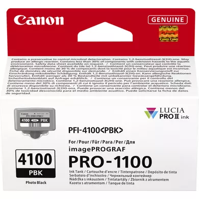 6777C001 CANON PFI4100PBK IPF Tinte