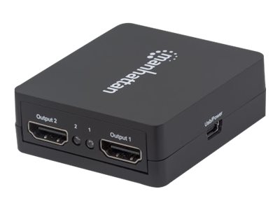 1080p 2-Port HDMI-Splitter Strom über USB schwarz