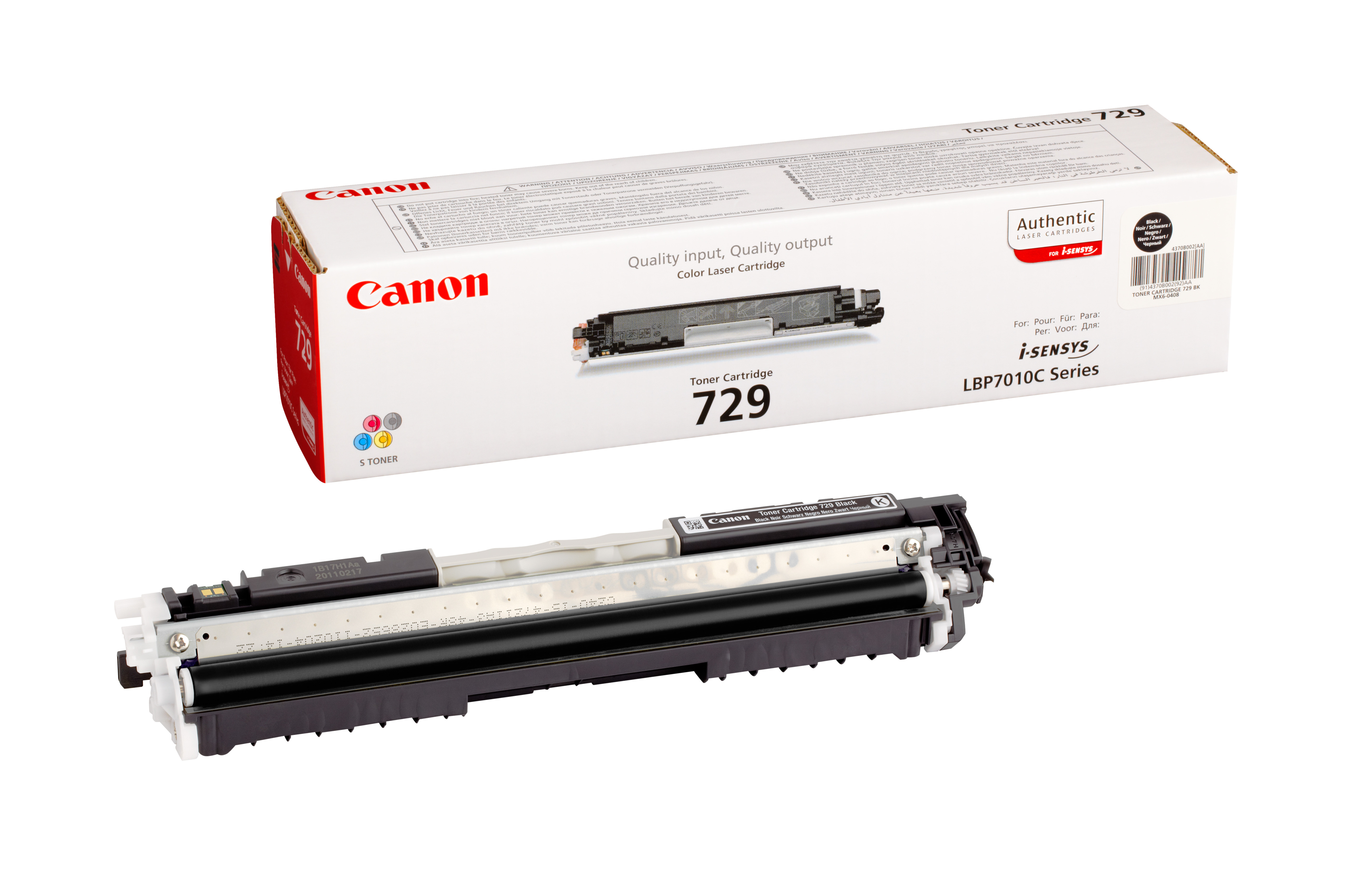 4370B002 CANON 729BK LBP Cartridge black