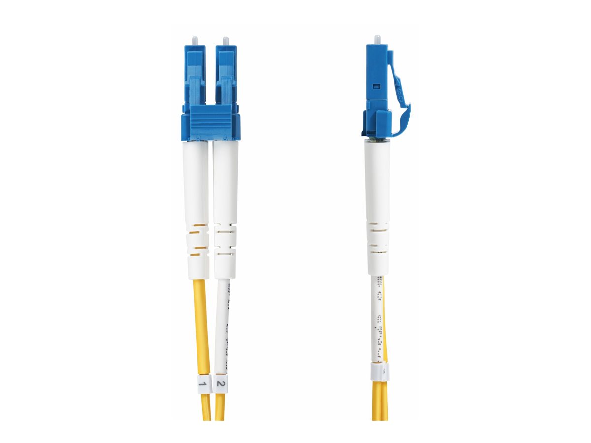 STARTECH.COM 10meter LWL Patchkabel LC LC UPC Singlemode OS2 Duplex 9/125um 10Gbit LSZH Glasfaserkabel