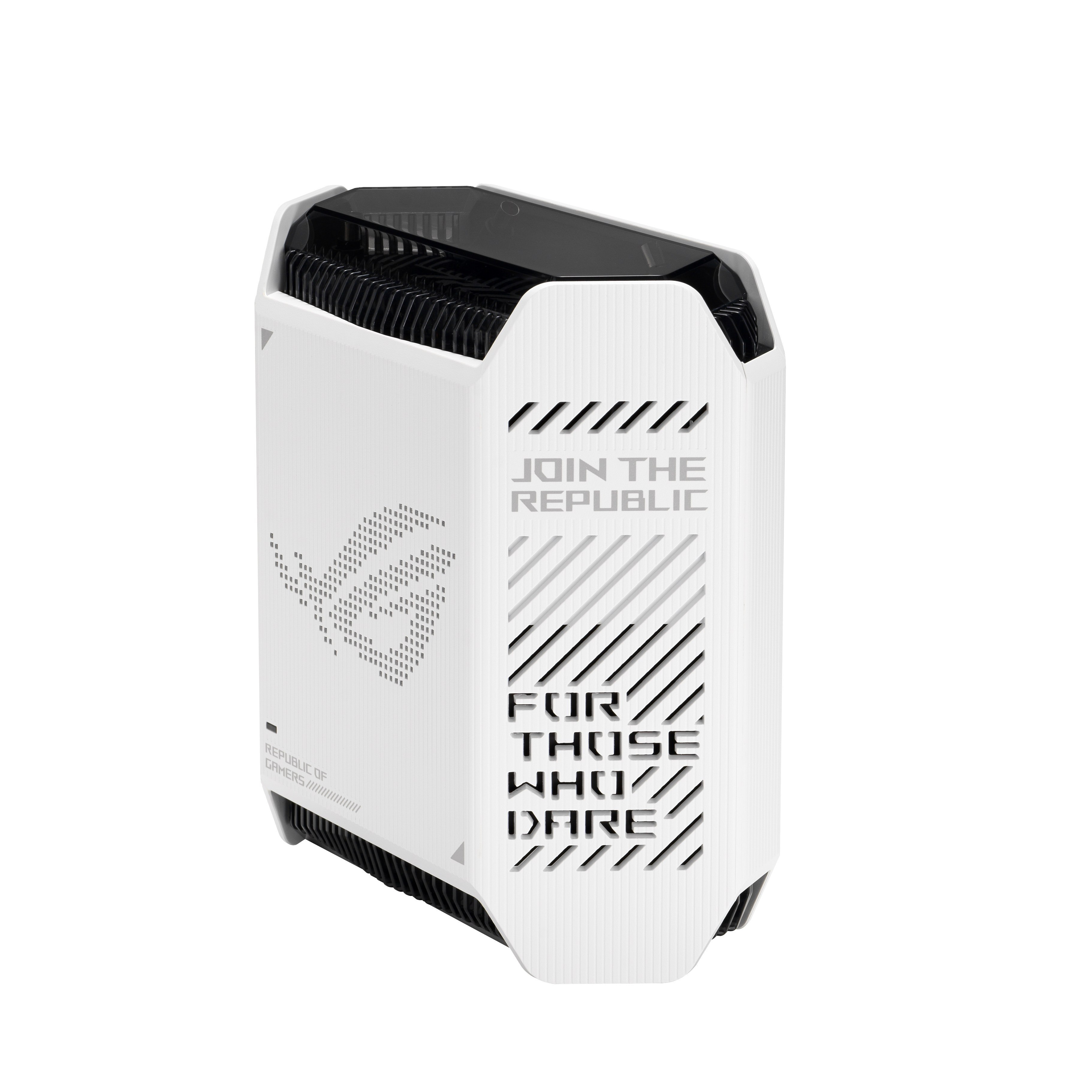 ASUS ROG Rapture GT6 WiFi 6 Mesh Router Weiss AX10000 TriBand, 3x Gigabit LAN