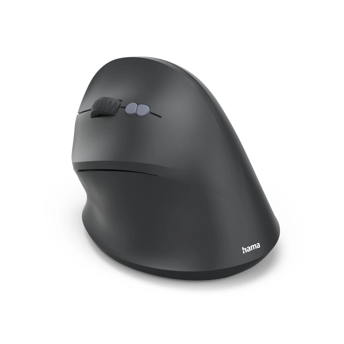 Hama Vertikale ergonomische Linkshänder-Maus EWM-600L Multi Device 1.800 dpi Schwarz