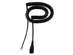 Jabra Kabelunterteil QD auf RJ10, spiral, 0,5m