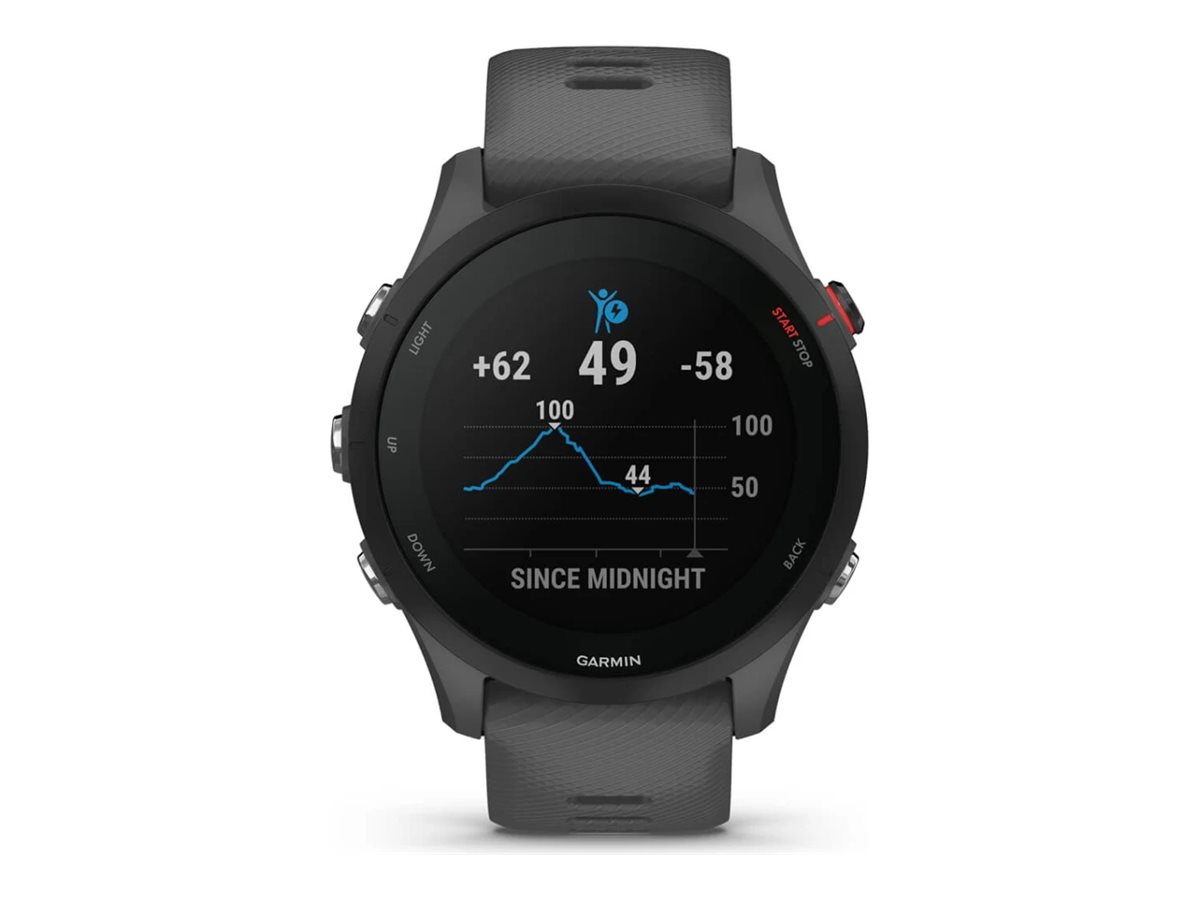 Garmin Forerunner 255 Basic, GPS, EU/PAC, Slate Grey Garmin Forerunner 255 Basic, GPS, EU/PAC, Slate Grey