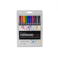 Tombow Fudenosuke Brush-Pens farbsortiert, 1 Set Tombow Fudenosuke Brush-Pens farbsortiert, 1 Set