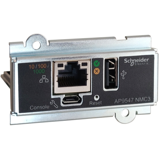 APC Network Management Card 3 UPS Network Management Cards for Easy UPS 3 Series 3Phase remotely monitor and manage the UPS