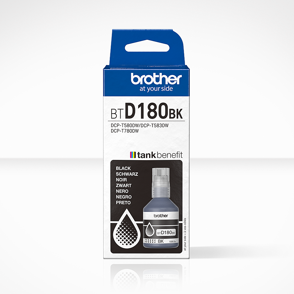 BTD180BK BROTHER DCP Tinte black 7500