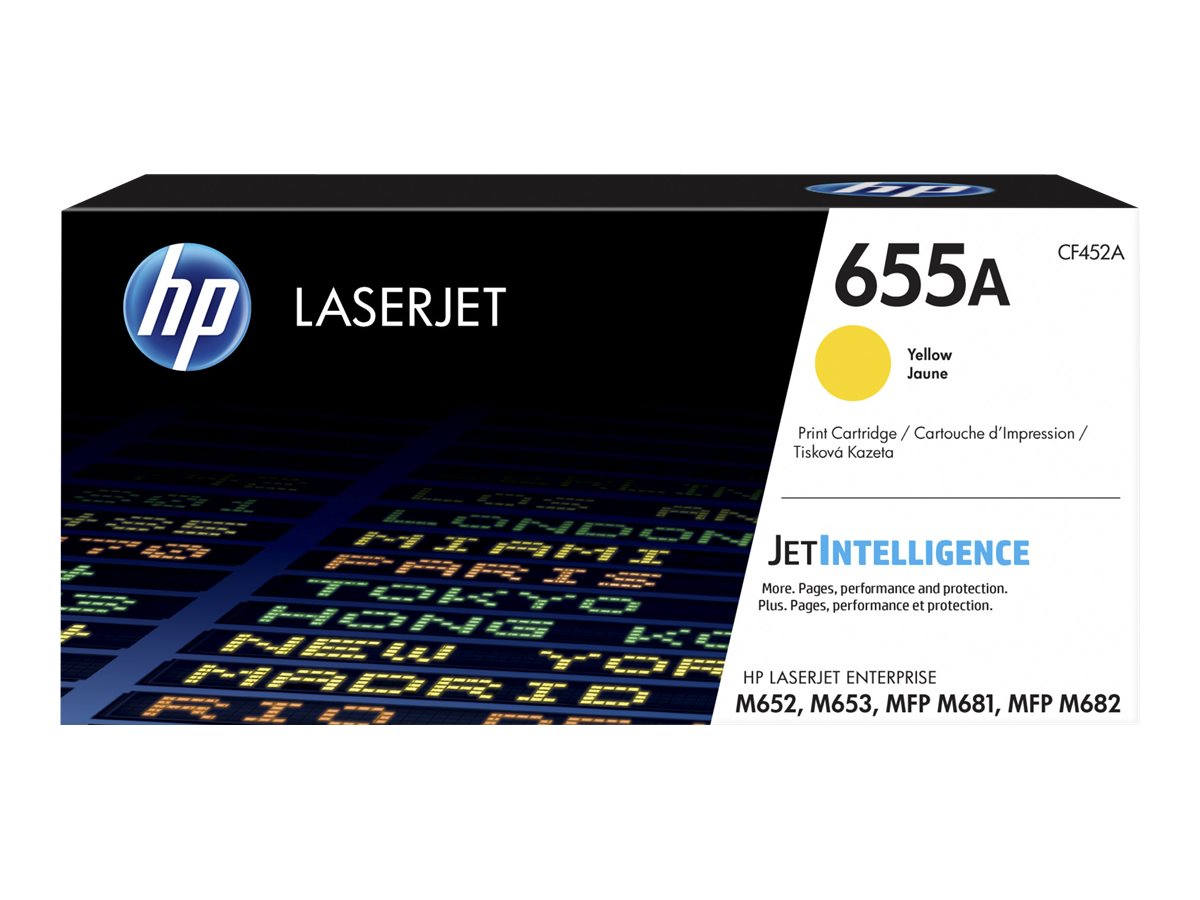 HP 655A (CF452A) gelb Tonerkartusche HP 655A (CF452A) gelb Tonerkartusche