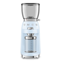 Smeg CGF11PBEU Kaffeemuehle 50`s Style pastellblau