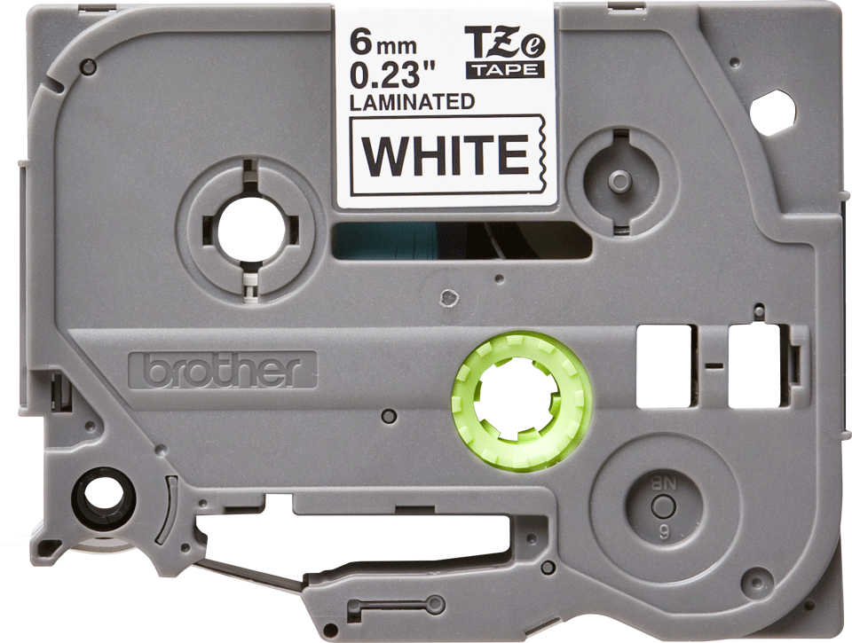 TZE211 BROTHER PT Schriftband 6mm weiss