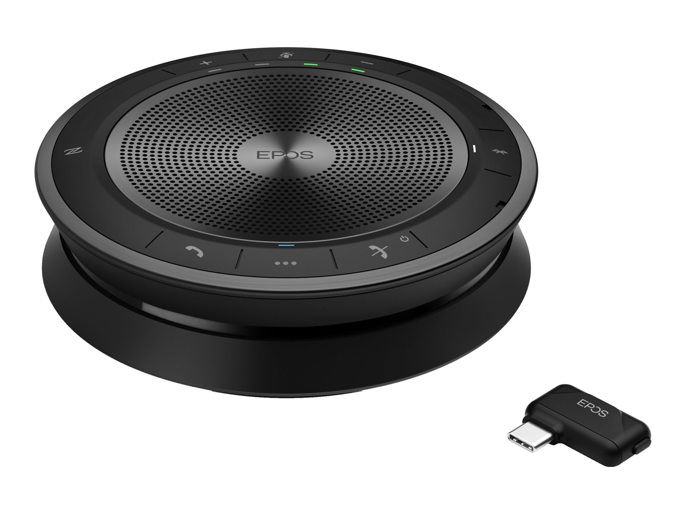 EPOS EXPAND 40+ Bluetooth Konferenzlautsprecher inkl. USB-C BT-Dongle Multi-Konnektivität drei Beamforming-Mikros Duplex UC-optimier