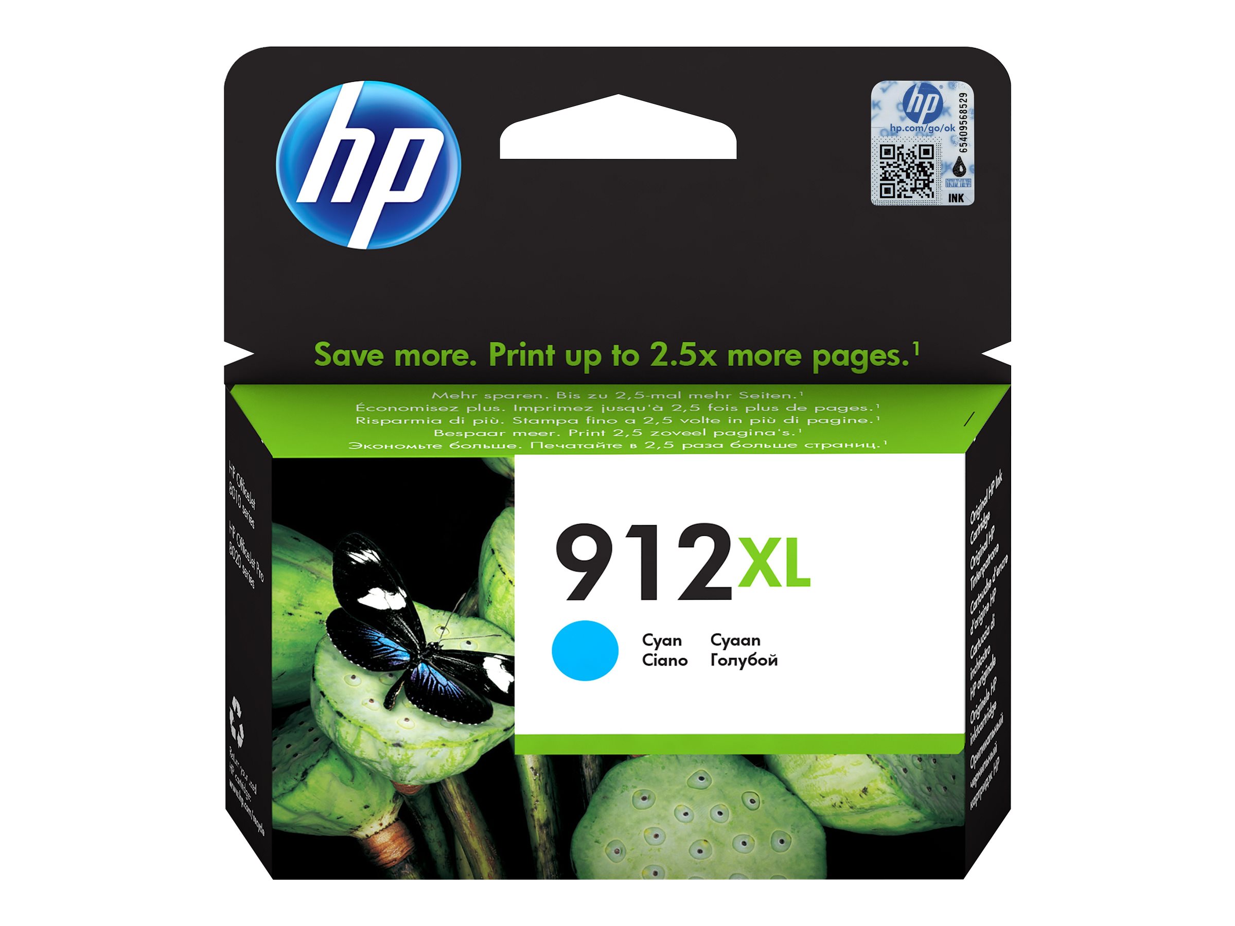 HP 912XL High Yield Cyan Ink HP 912XL High Yield Cyan Ink