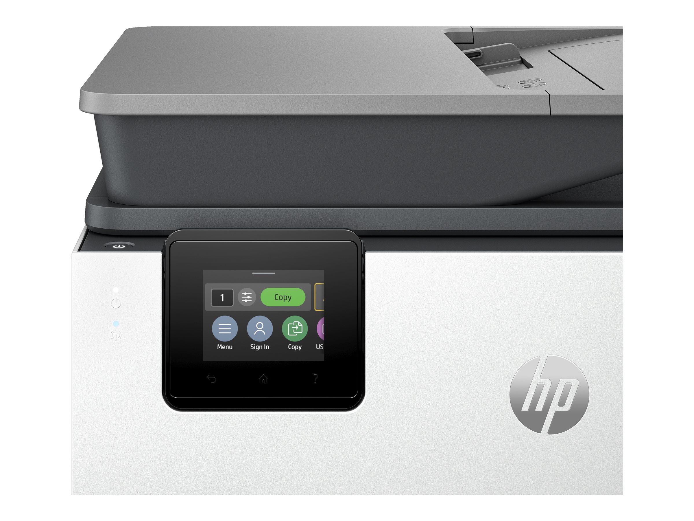 HP Officejet Pro 9120b AllinOne MFP colour inkjet A4 19ppmcopy 20ppmprint 250 sheets USB 20 LAN WiFi USB host