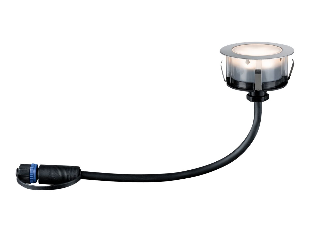 Paulmann LED-Bodeneinbaustrahler LB24 P&S Floor Eco IP67 3000K 2W silber Paulmann LED-Bodeneinbaustrahler LB24 P&S Floor Eco IP67 3000K 2W silber