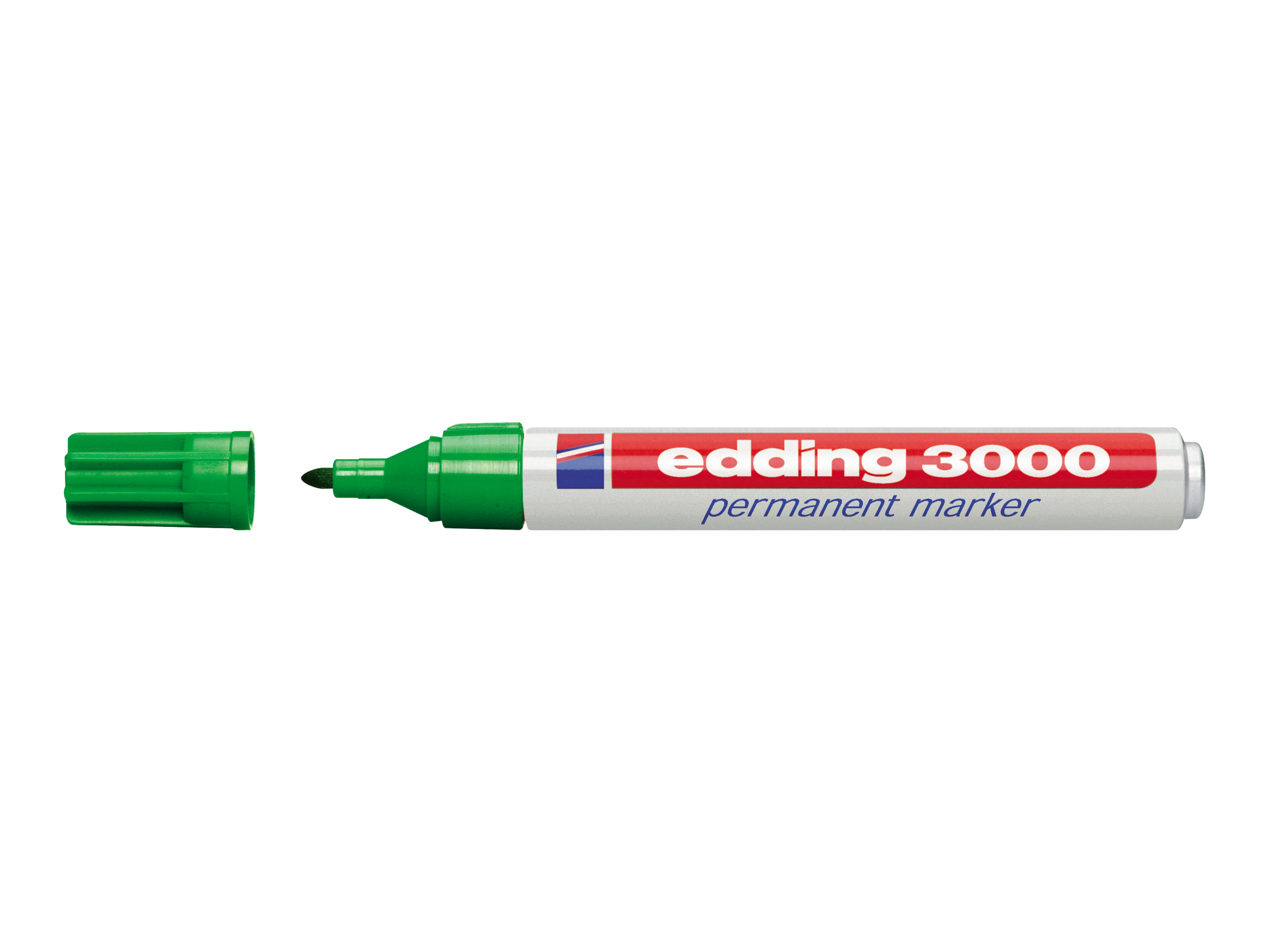 edding 3000 Permanentmarker grÃ¼n 1,5 - 3,0 mm, 10 St.