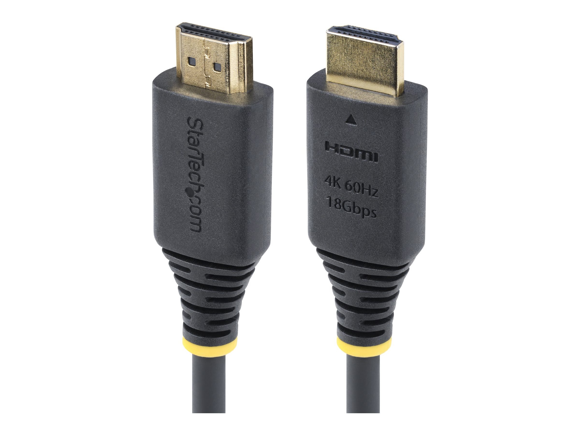 STARTECH.COM 50cm Premium Zertifiziertes High Speed HDMI Kabel 4K 60Hz/1440p 144Hz 18Gbps Kurzes UHD HDMI 2.0 Arc Kabel STARTECH.COM 50cm Premium Zertifiziertes High Speed HDMI Kabel 4K 60Hz/1440p 144Hz 18Gbps Kurzes UHD HDMI 2.0 Arc Kabel
