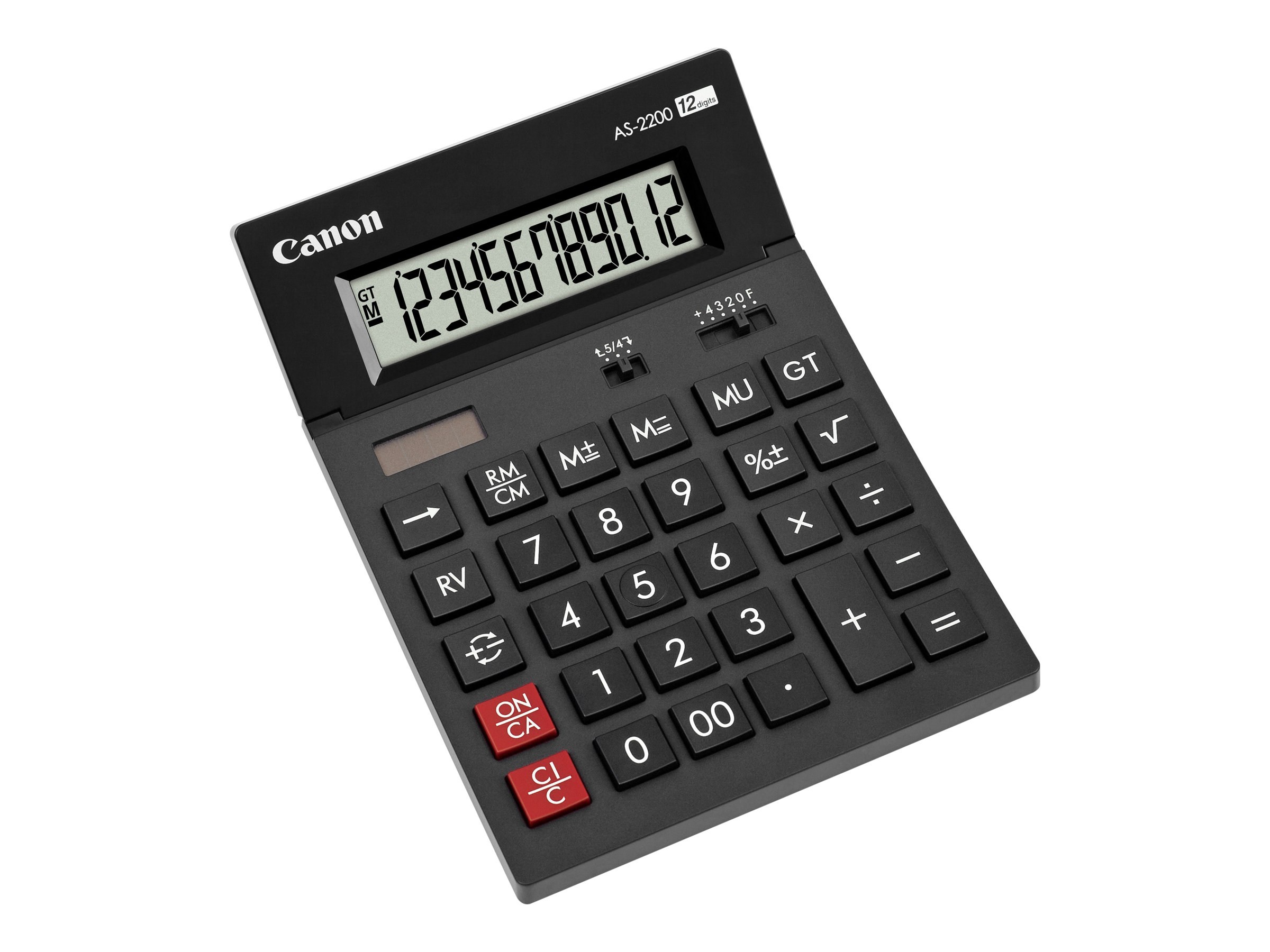 Canon AS-2200 Tischrechner schwarz