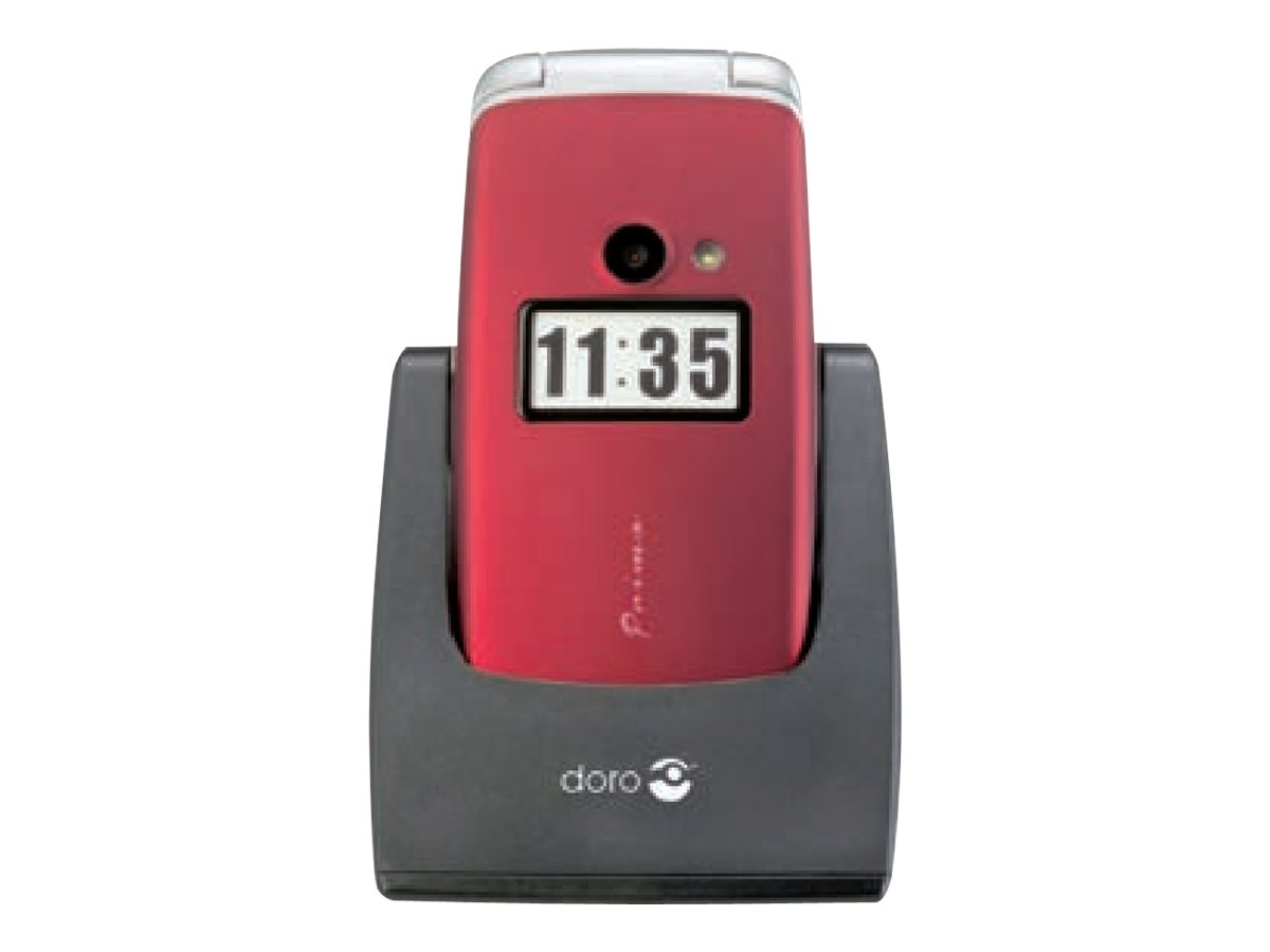 Doro Primo 413, Gro?tastenhandy, rot