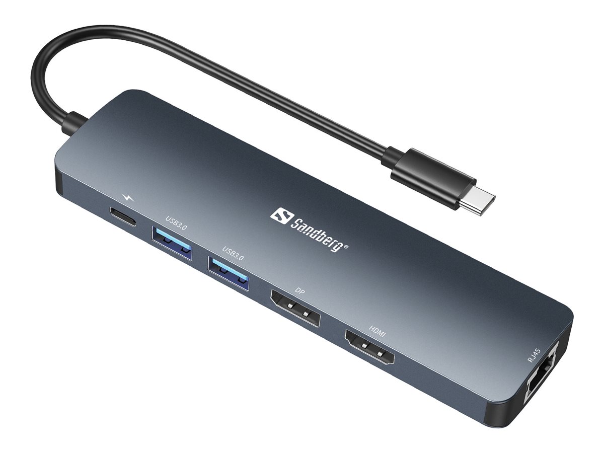 SANDBERG USB-C 8K Display Dock SANDBERG USB-C 8K Display Dock