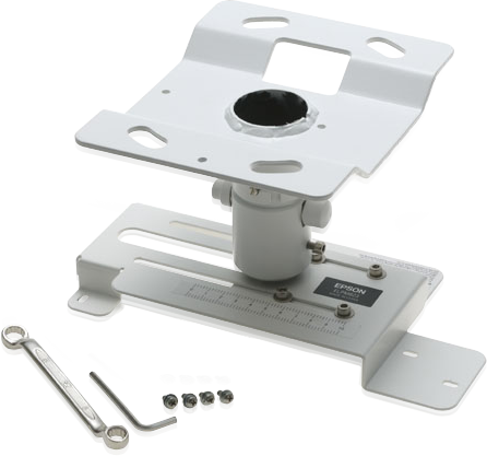 EPSON Deckenbefestigung ELPMB23 weiss, ACHTUNG Bei den Modellen 1780W95F die Montageplatte V12H003D01 1926525 dazubestellen