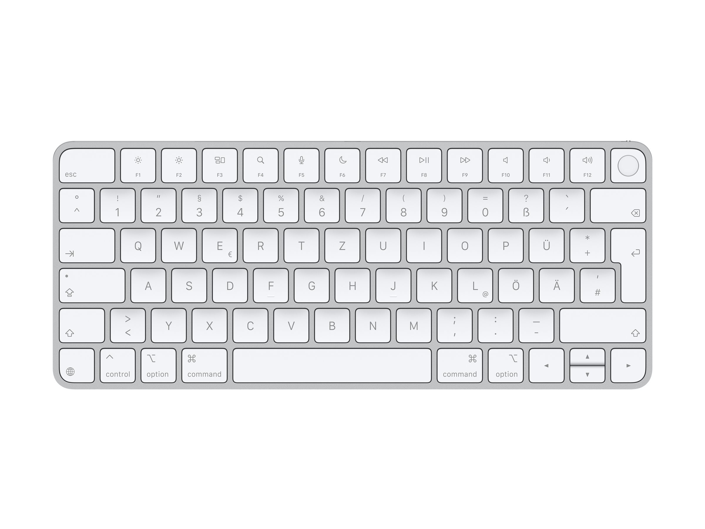 APPLE Magic Keyboard with Touch ID for Mac models with Apple silicon - German
