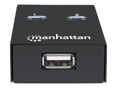 Manhattan USB-A Automatic Sharing Switch 2x USB-B