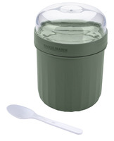 FACKELMANN Speisebehälter Müsli To Go grünweiß 0,5 l, 1 St