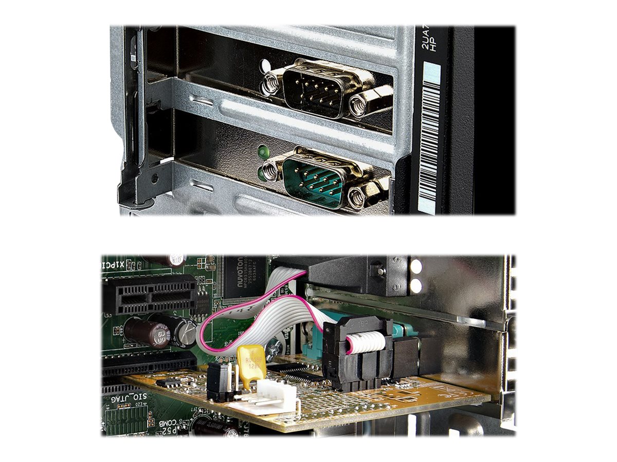 2 Port PCI Express Serielle Schnittstellenkarte PCIe auf RS232 Karte Serielle Adapter Karte / Erweiterungskarte COM Ret