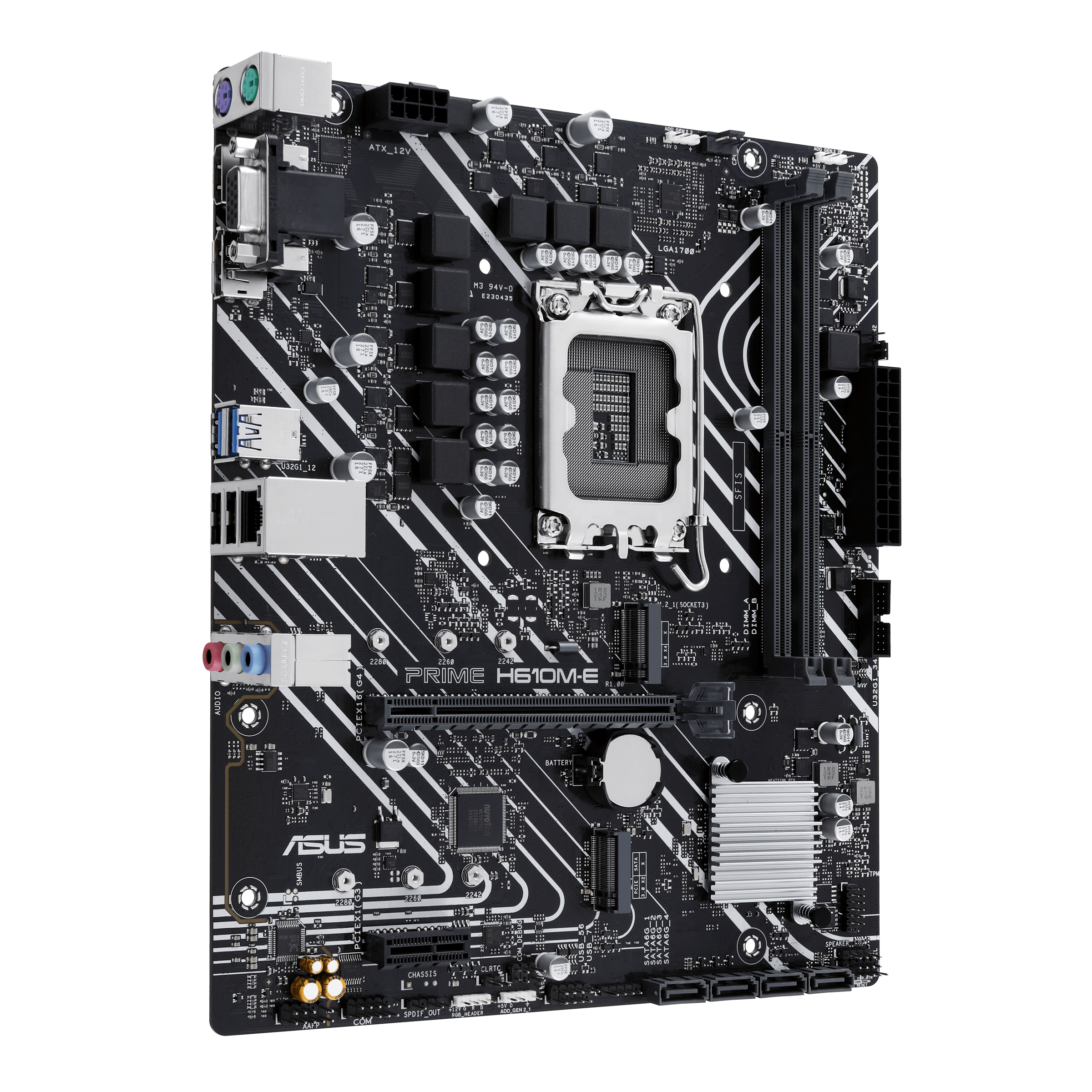 ASUS PRIME H610MECSM LGA1700 microATX MB 2xDDR4 4xSATA 2xM2