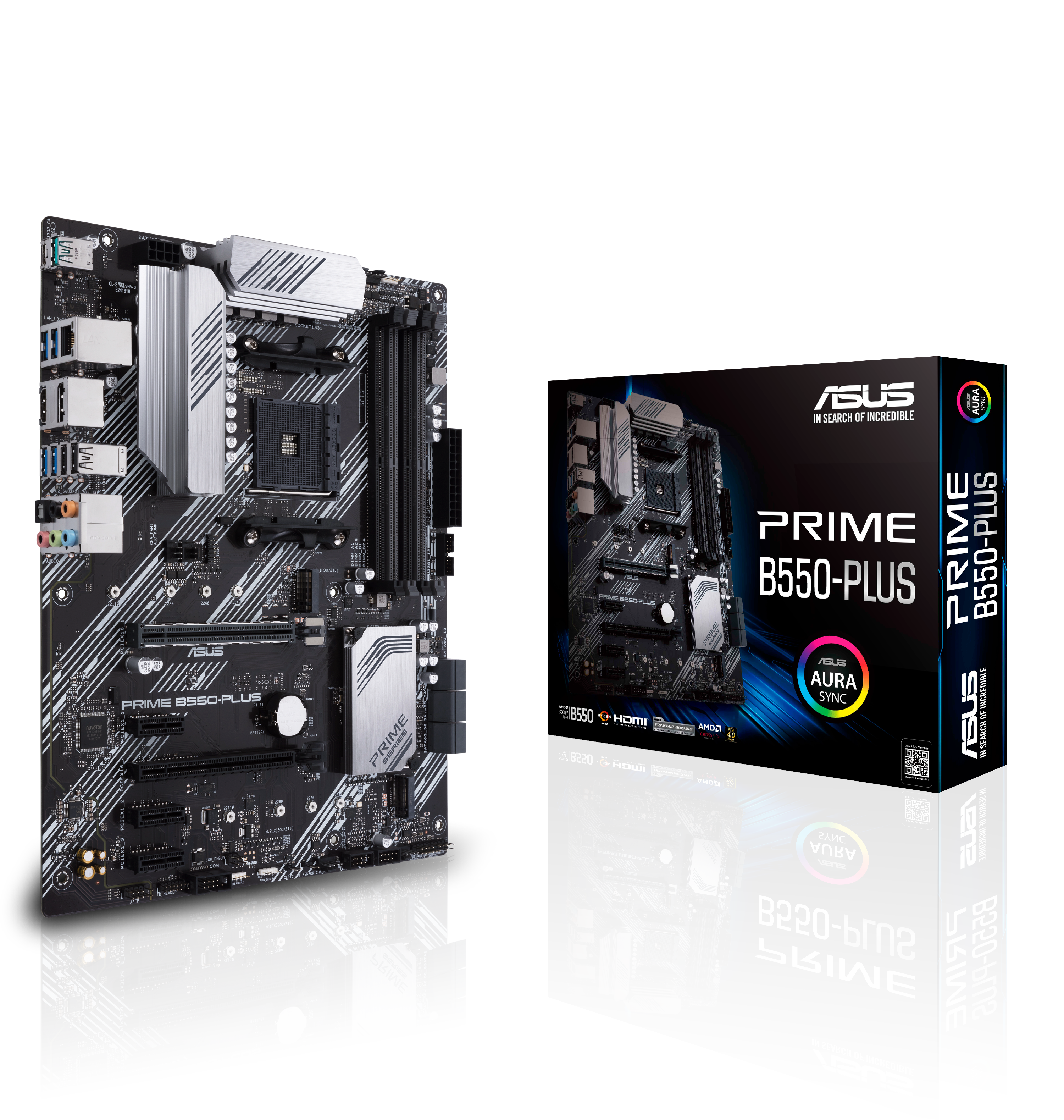 ASUS PRIME B550-PLUS ATX Socket AM4 AMD B550 Chipsatz
