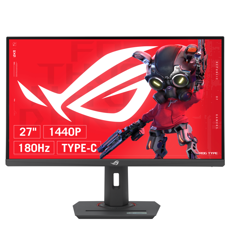 ASUS ROG Strix XG27UCS 68,58cm 27Zoll Fast IPS WLED UHD 169 160Hz 400cdm2 1ms HDMI DP USBC Black