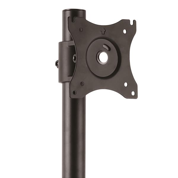 STARTECHCOM Vertikale Dual Monitorhalterung Heavy Duty Stahl VESA bis zu 27 Zoll Verstellbarer zweifach Moniotrstaender
