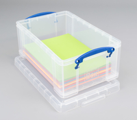 Really Useful Box Aufbewahrungsbox 9,0 l transparent 39,5 x 25,5 x 15,5 cm Really Useful Box Aufbewahrungsbox 9,0 l transparent 39,5 x 25,5 x 15,5 cm