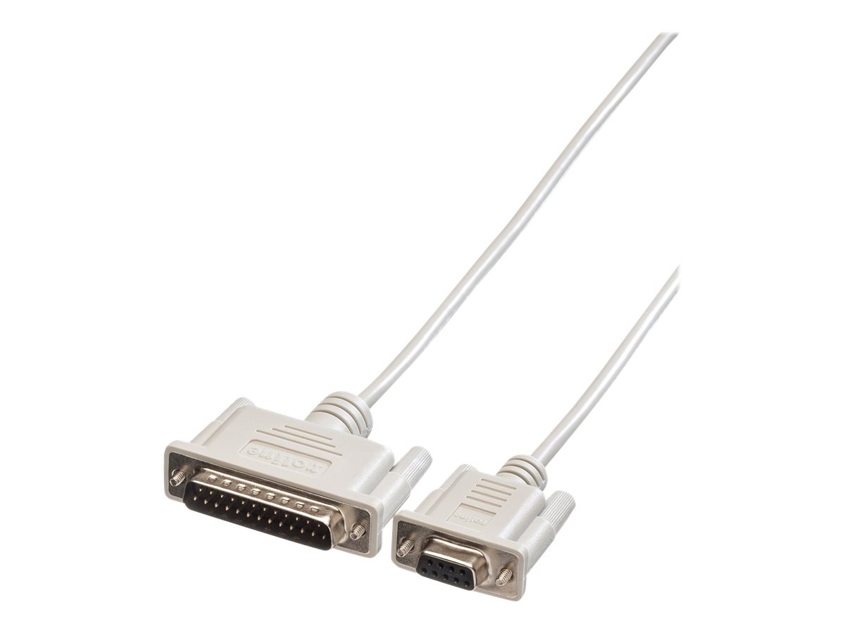 ROLINE Druckerkabel 9pol BU 25pol ST 1,8m