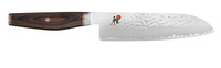 MIYABI Santoku Kochmesser, Stahl, 180 mm, silber / braun, 34074-181-0 MIYABI Santoku Kochmesser, Stahl, 180 mm, silber / braun, 34074-181-0