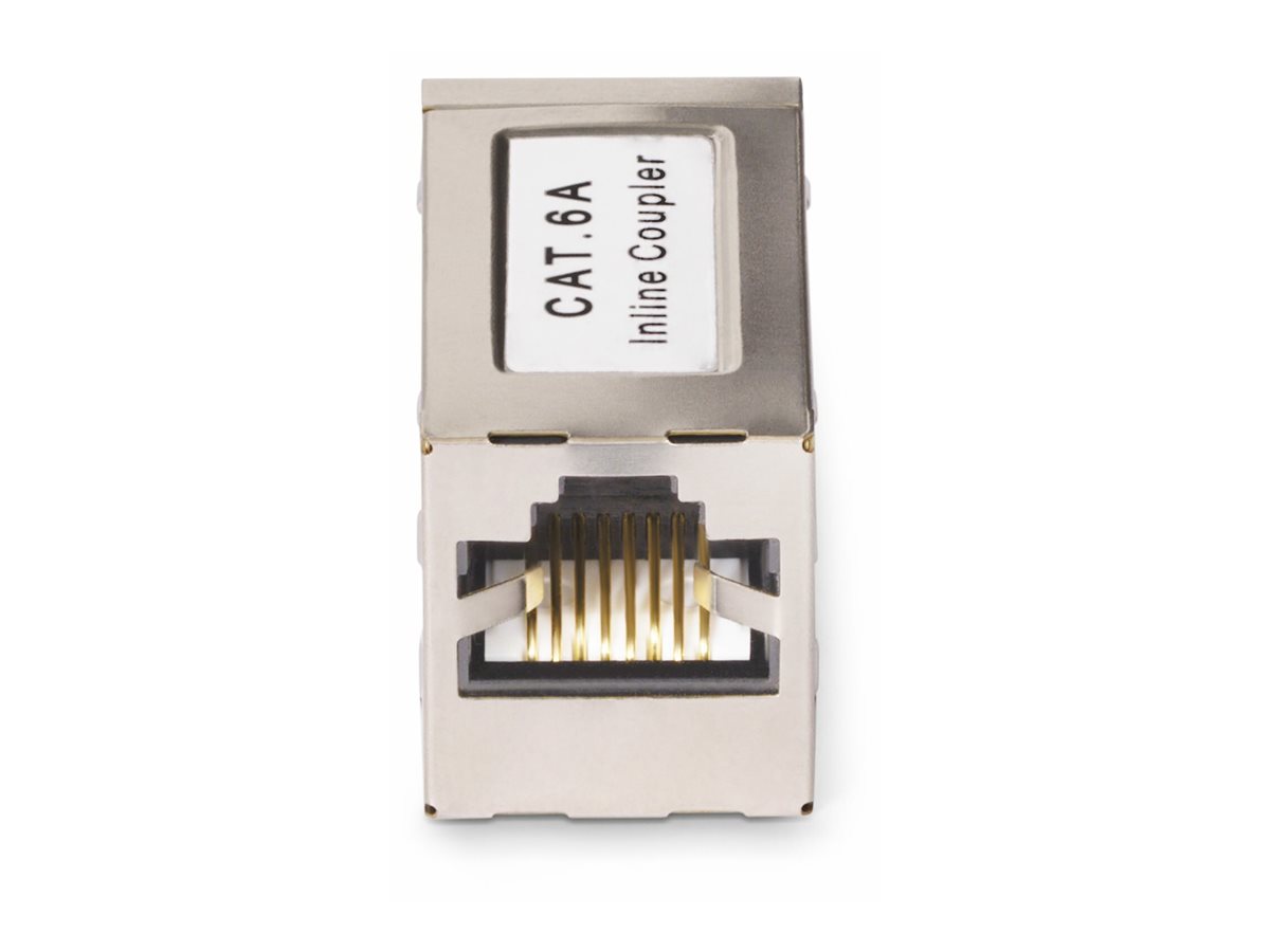 STARTECH.COM Geschirmte Cat 6A Kupplung RJ45 Coupler Cat6a Lankabel Verlängerung F/F Netzwerkkabelverlängerung/Verbinder