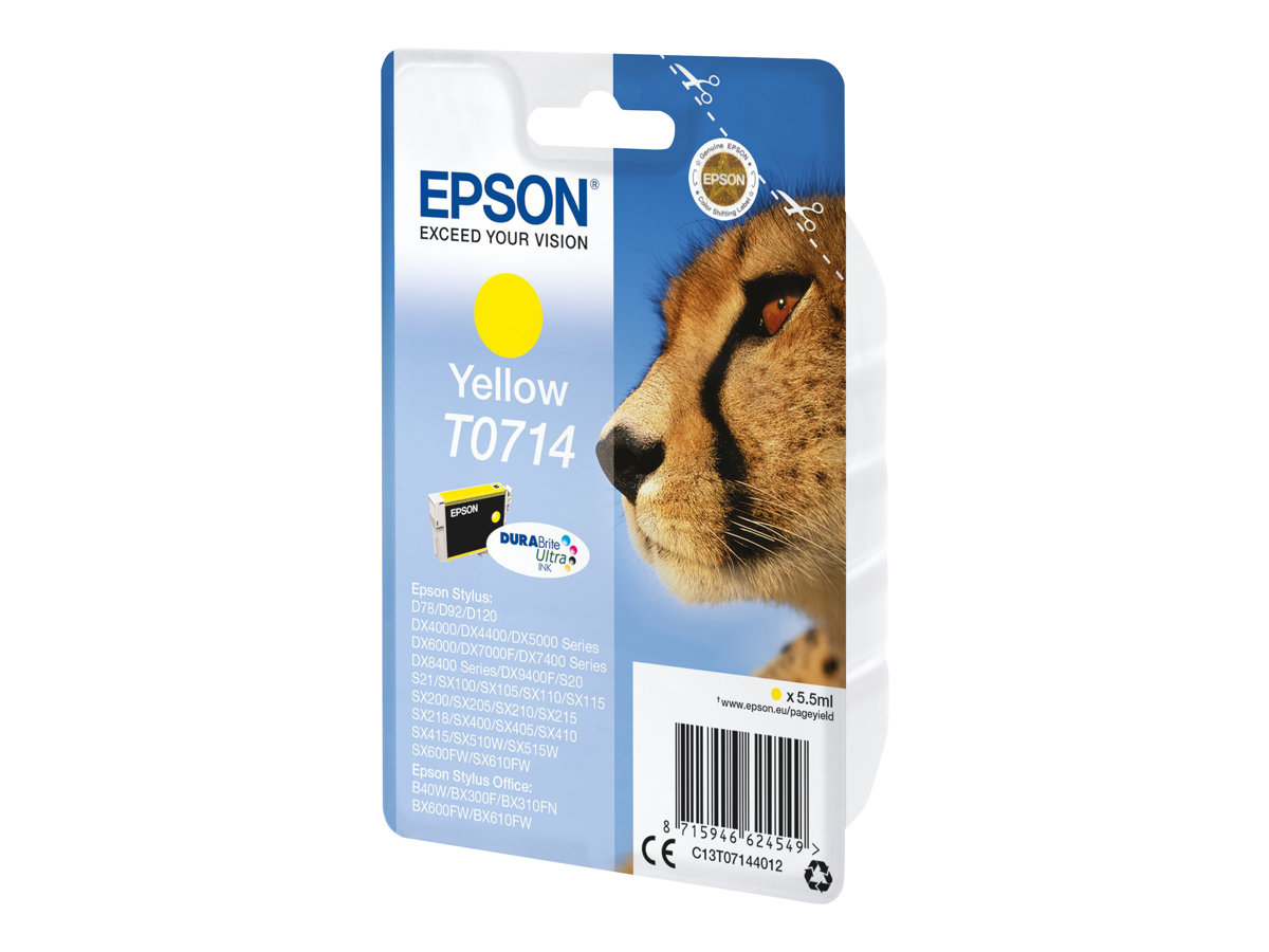 C13T07144012 EPSON DX Tinte yellow 475