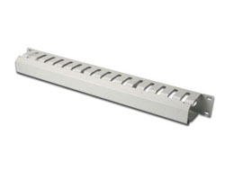 DIGITUS Rangierpanel 1HE Abnehmbare Rueckblende grau