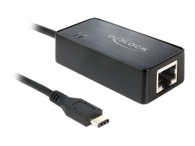 Delock Adapter USB Type-C? Stecker > Gigabit LAN 10/100/1000 Mb/s