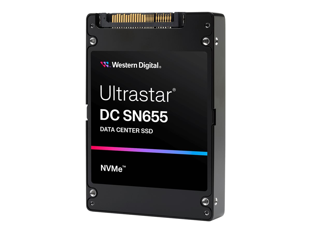 WESTERN DIGITAL Ultrastar DC SN655 NVMe SSD - 30.72TB U.3 ISE WESTERN DIGITAL Ultrastar DC SN655 NVMe SSD - 30.72TB U.3 ISE