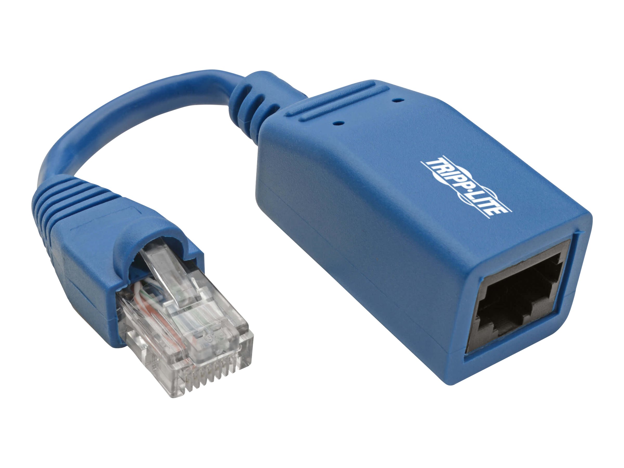 EATON TRIPPLITE Console Rollover Cable Adapter for CISCO RJ45 M/F Blue 12,7cm 5Zoll