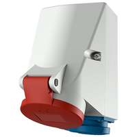 Mennekes CEE-Wanddose TwinCONTACT Doppelbox 1650 16A5P 6H400V Mennekes CEE-Wanddose TwinCONTACT Doppelbox 1650 16A5P 6H400V