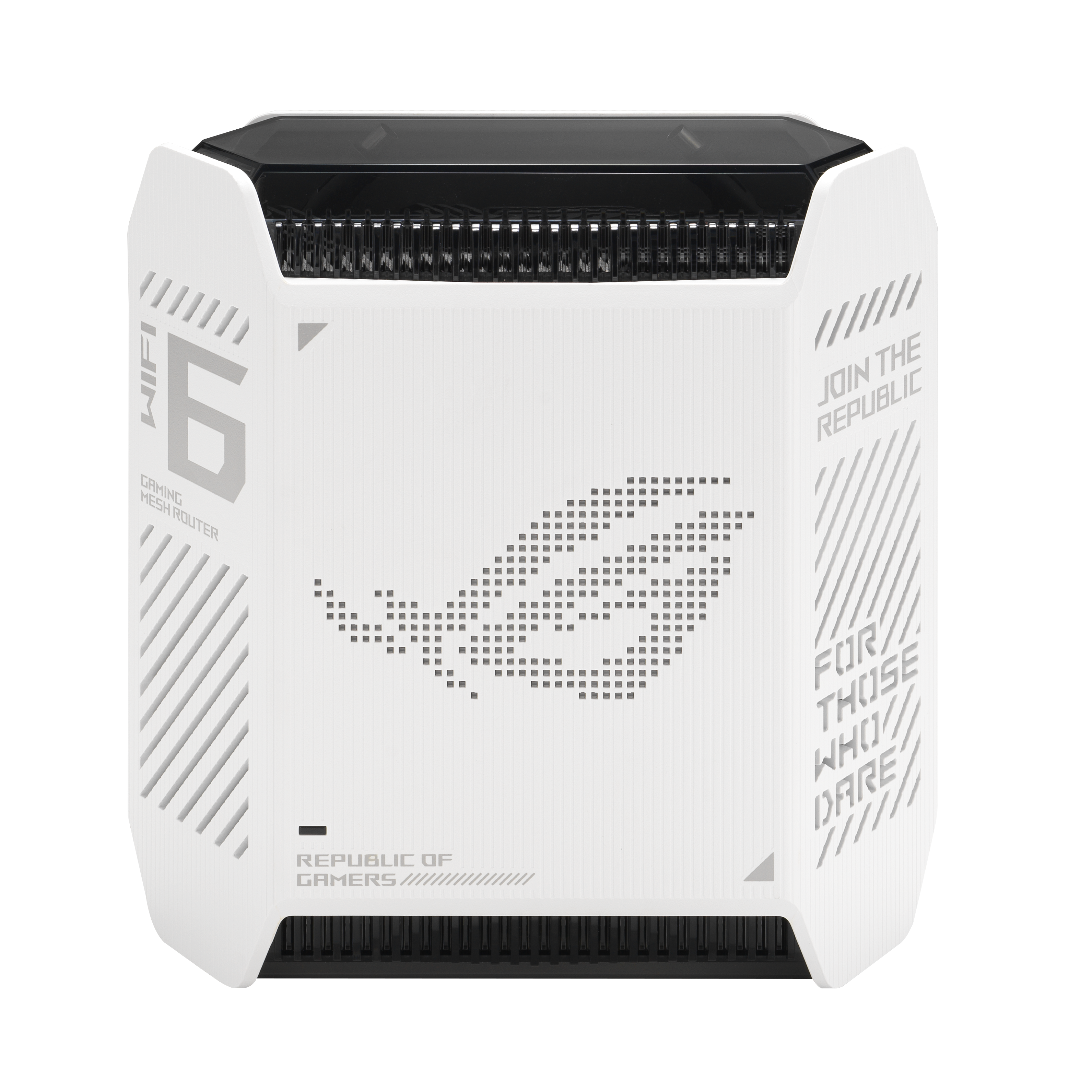 ASUS ROG Rapture GT6 WiFi 6 Mesh Router Weiss AX10000 TriBand, 3x Gigabit LAN