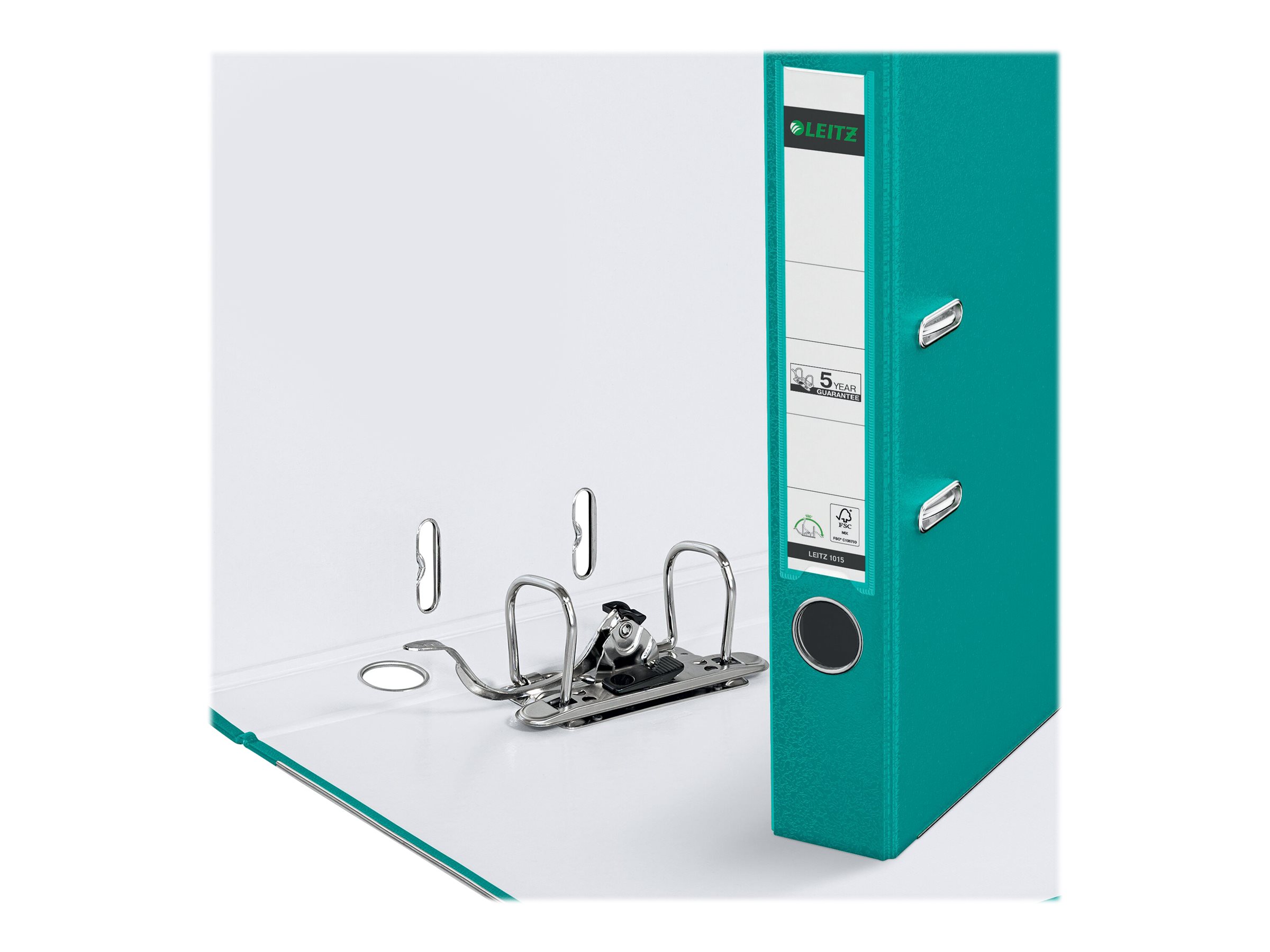 LEITZ 1015 Ordner tuerkis Kunststoff 5,2 cm DIN A4
