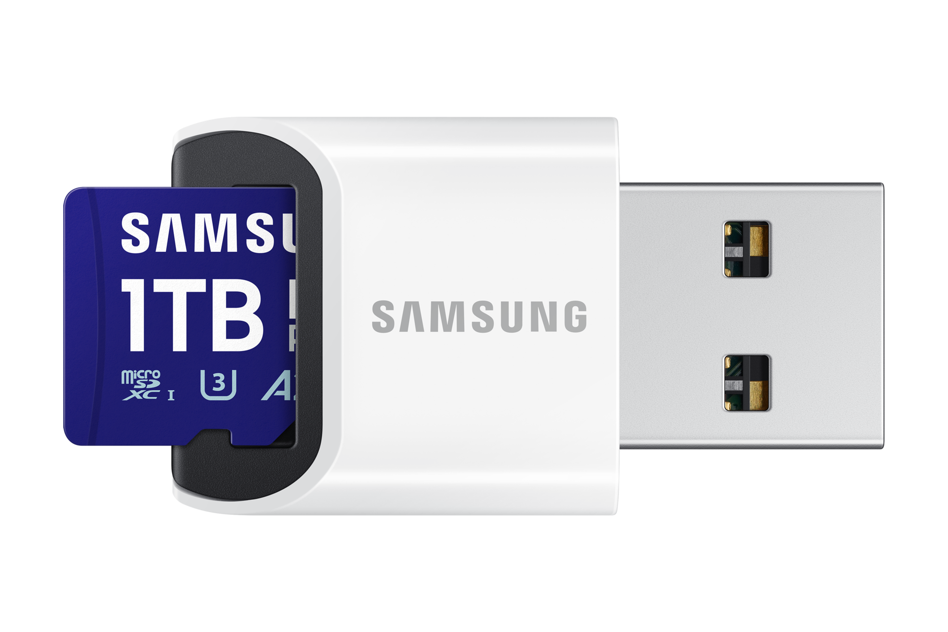 SAMSUNG PRO Plus microSDXC 1TB USBReader UHSI U3 Full HD 4K UHD bis zu 180MBs Lesen bis zu 130MBs Schreiben Speicherkarte2024